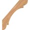 Ekena Millwork 5 1/2"W x 24"D x 28"H Olympic Smooth Knee Brace, Western Red Cedar BRC06X24X28OLY00SWR - alternate 3